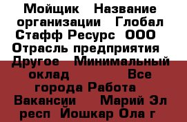 Мойщик › Название организации ­ Глобал Стафф Ресурс, ООО › Отрасль предприятия ­ Другое › Минимальный оклад ­ 30 000 - Все города Работа » Вакансии   . Марий Эл респ.,Йошкар-Ола г.